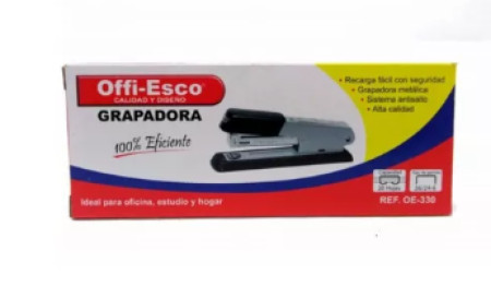 Grapadora Mediana Metalica Marca Offi-Esco