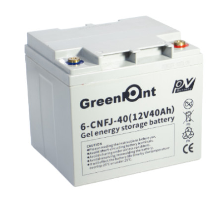 Batería Gel 12V 40 AH Peso 12.5 Kilogramos