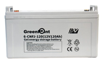 Batería Gel 12V 120 AH Peso 36 Kilogramos