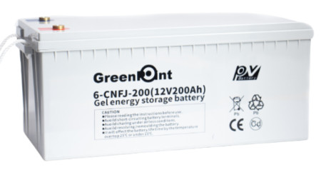 Batería Gel 12V 200 AH  Peso 57.0 Kilogramos